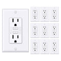 GFCI Outlet 15 Amp Super Slim Design - Compact Safety