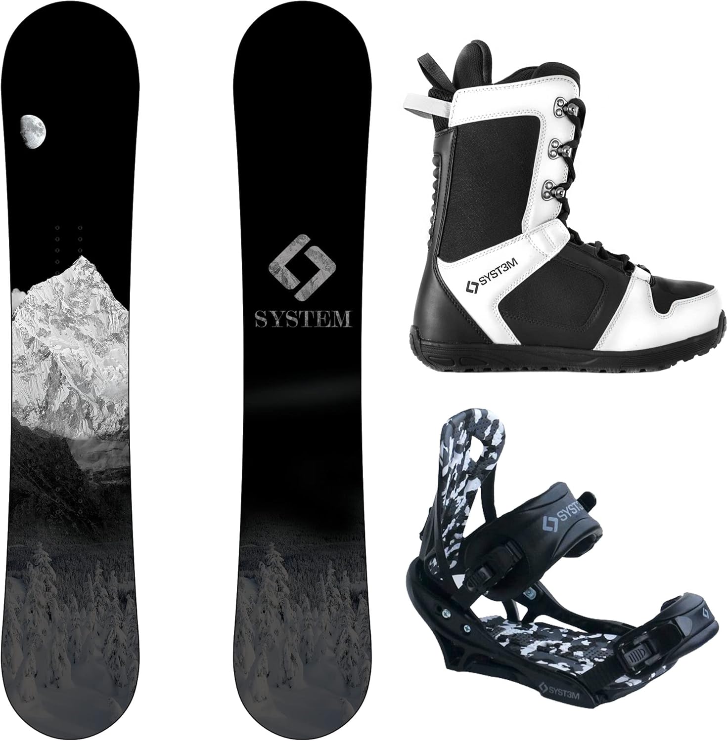 System MTN and APX Complete Men's Snowboard Package Review