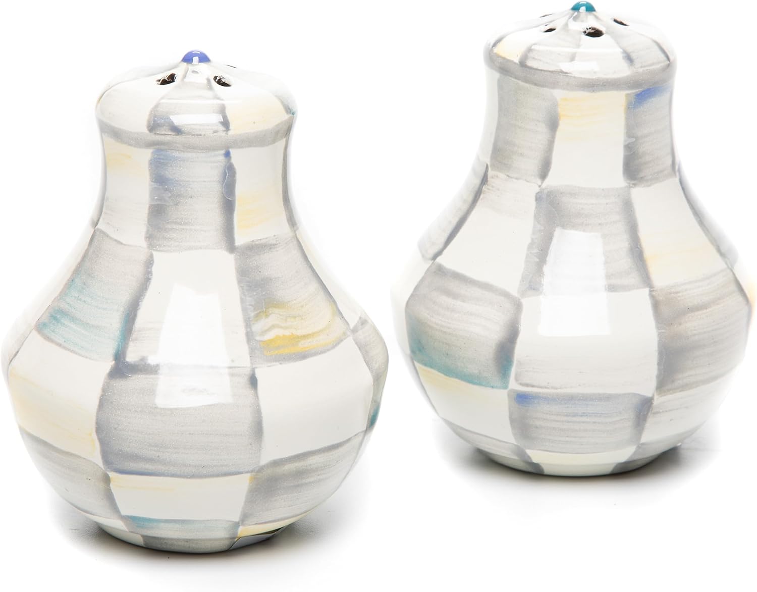 MACKENZIE-CHILDS Enamel Salt and Pepper Shakers for Kitchen