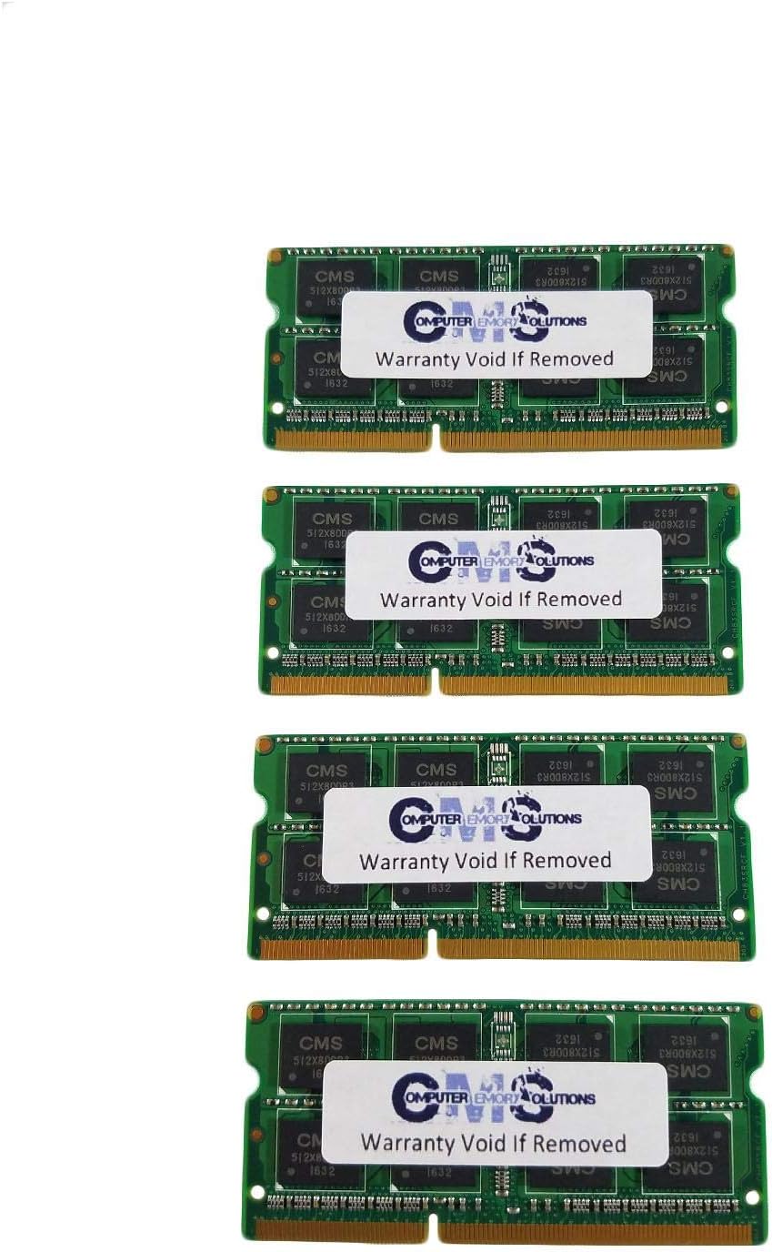 CMS 32GB DDR3 12800 1600MHz Non ECC SODIMM Memory Upgrade