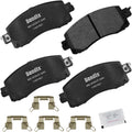 Bendix Priority1 CFC2045 Ceramic Front Brake Pads - Quiet, OE Fit