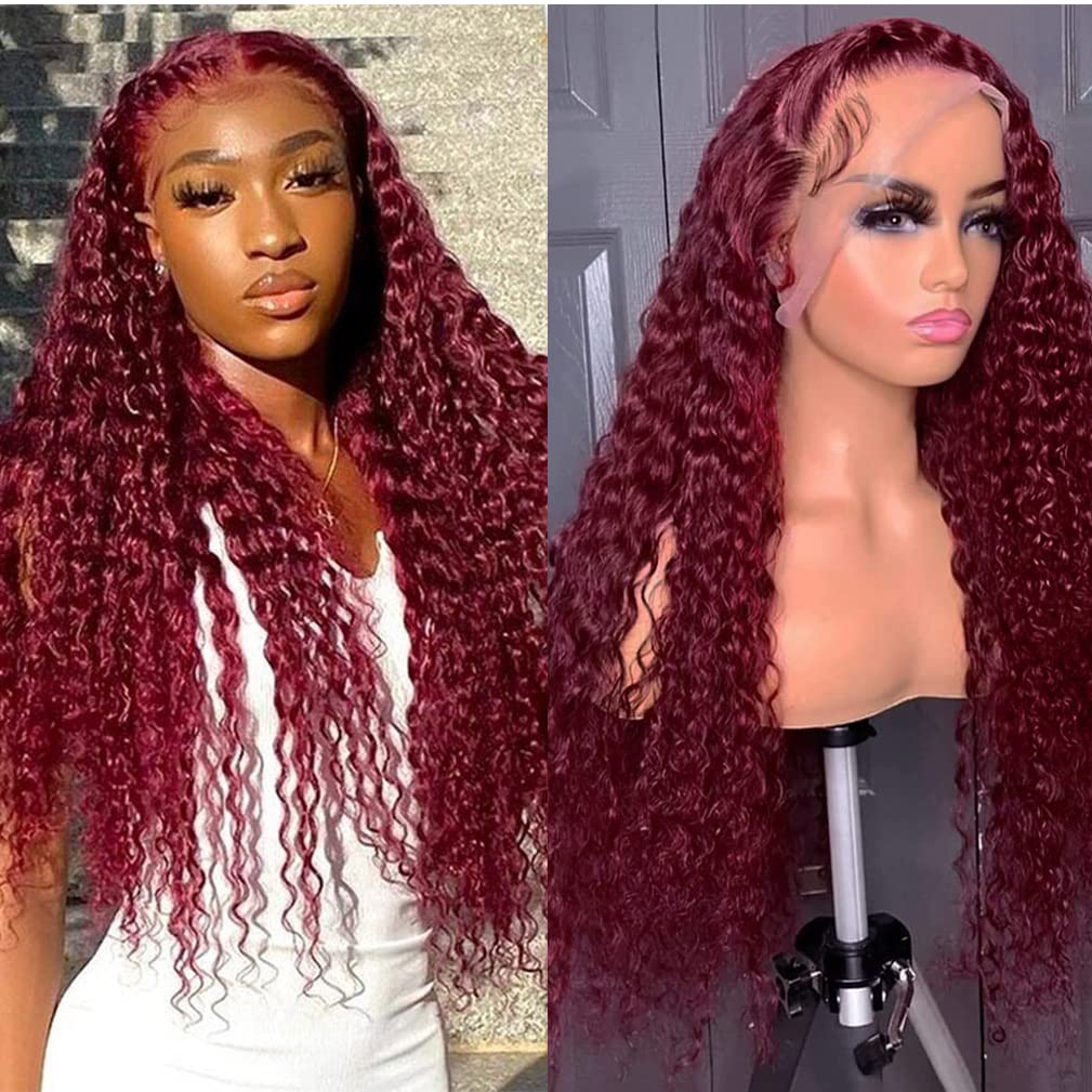 99J Burgundy Lace Front Wigs Human Hair for Stunning Styles