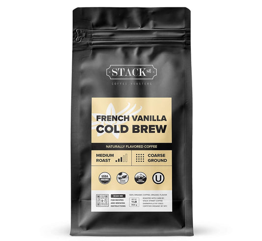 Smooth Dark Roast French Vanilla Cold Brew - Stack Street