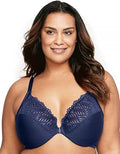 Glamorise Plus Size Front-Close T-Back Wonderwire (Style K5D2)