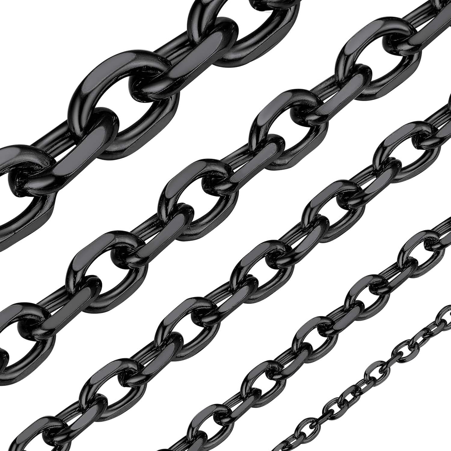 ChainsHouse Stainless Steel Cable Chain Necklaces for All Styles