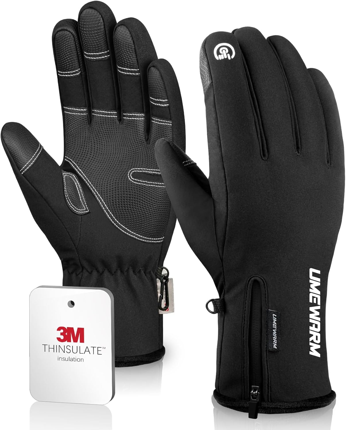 Waterproof Winter Gloves for Men and Women -10F Cold Weather Gear