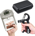 Hand Dynamometer Grip Strength Trainer - Accurate 397 Lbs Gauge