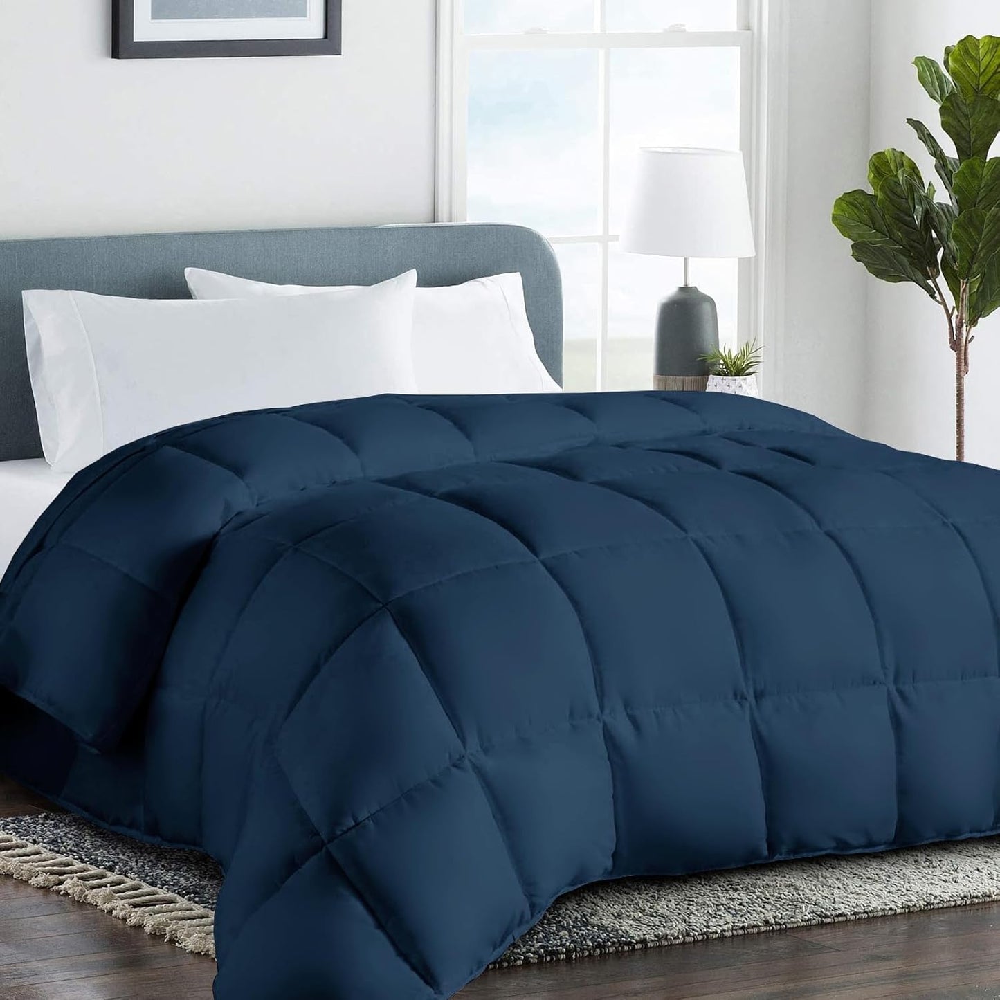COHOME Quilted Queen Size Comforter - Luxury Soft Duvet Insert