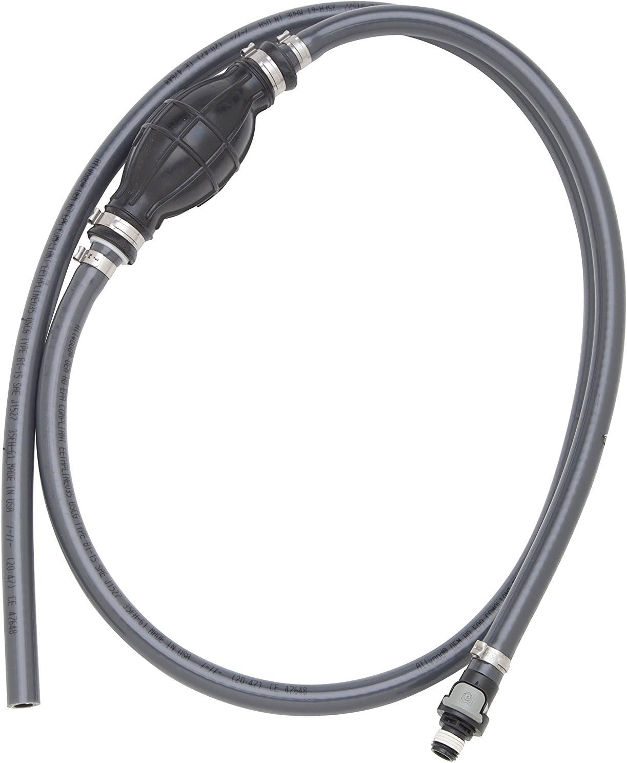 Attwood Marine Boat Fuel Line Kit with Universal Sprayless Connector