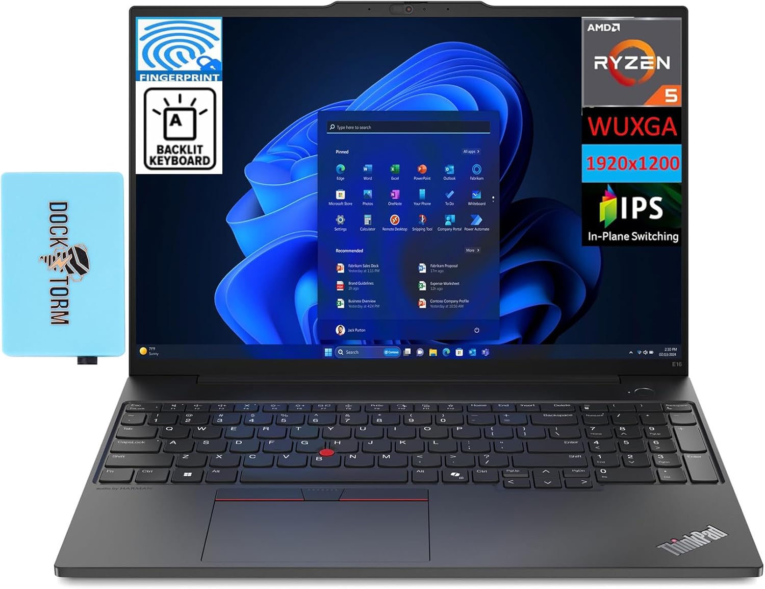 Lenovo Thinkpad E16 Gen 2 Business Laptop with Powerful Specs