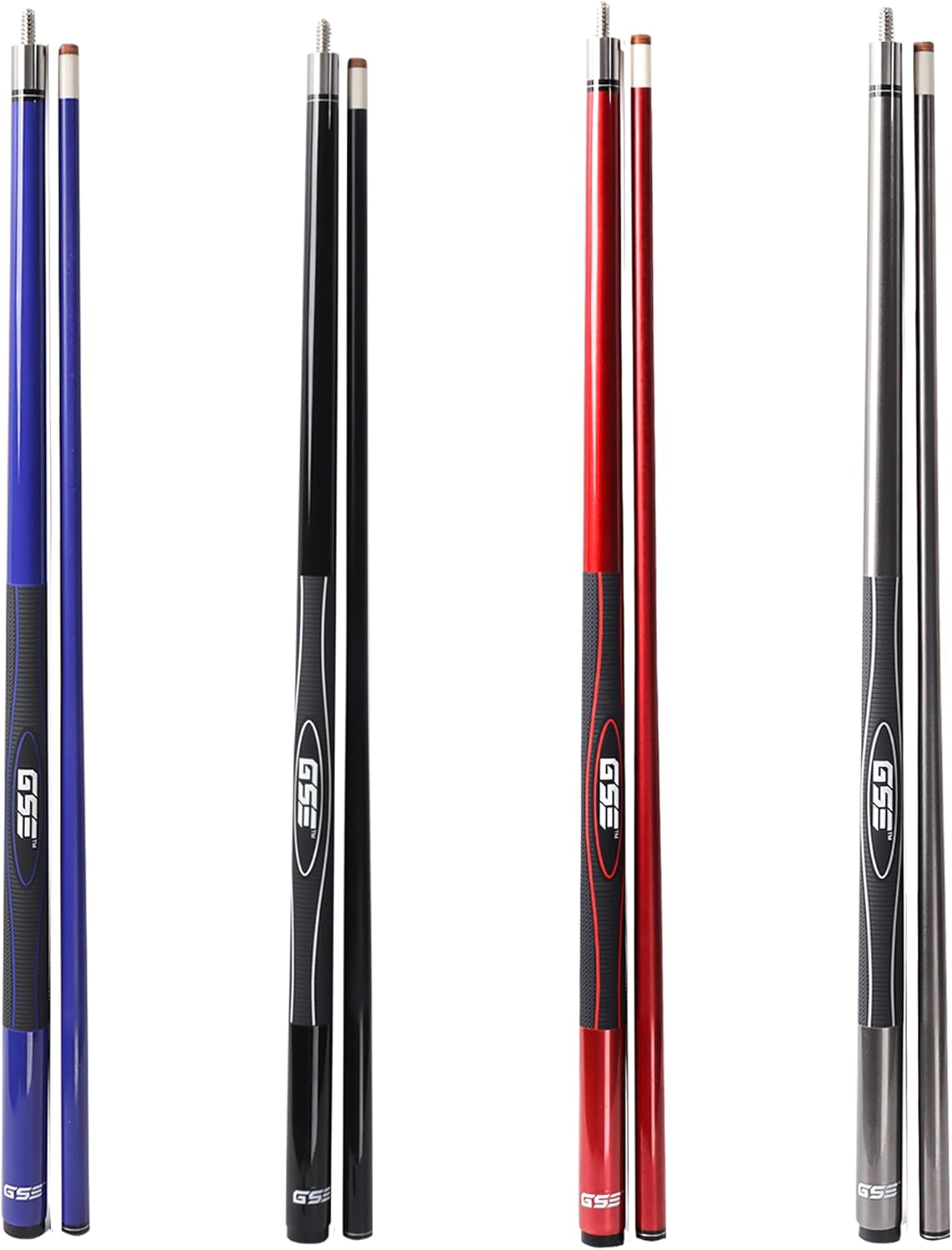 GSE Games & Sports Expert 58in Fiberglass Graphite Pool Cues