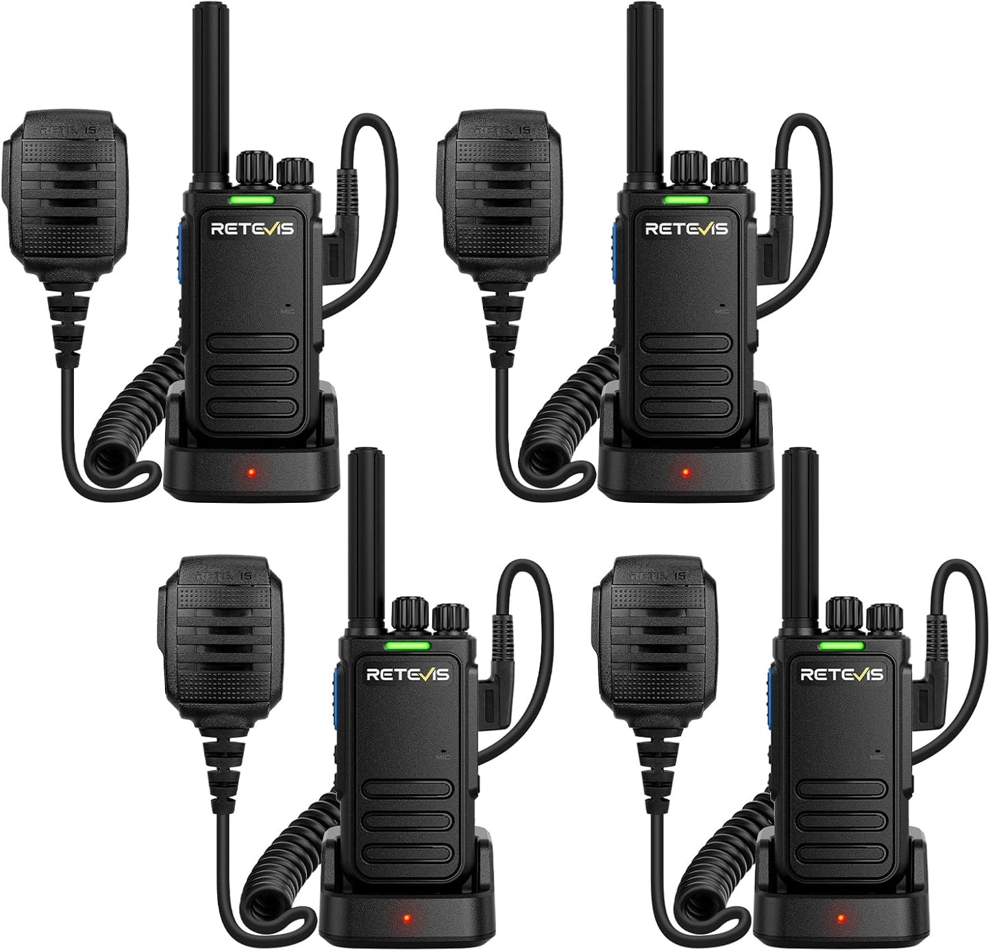 Retevis MateTalk B4 Walkie Talkies for Construction and Workshops