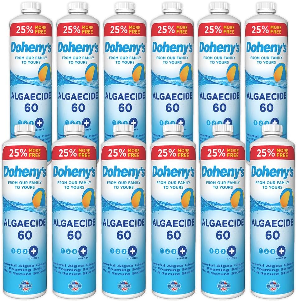 Doheny's Algaecide 60 - Powerful Metal-Free Algae Prevention