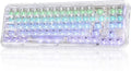 YUNZII X71 Wireless Hot Swappable Transparent Mechanical Keyboard