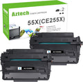 Aztech Compatible Toner Cartridge Replacement for HP CE255X 55X