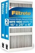 Filtrete 16x25x4 AC Furnace Air Filter for Cleaner Air