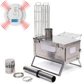 Ultra-Light Titanium Hot Tent Stove - SHIWAGIN