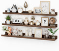 Heimlove 36 Inch Picture Ledge Shelf Set of 3 for Home Decor