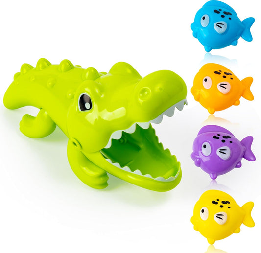 Honafun Crocodile Bath Toy Set