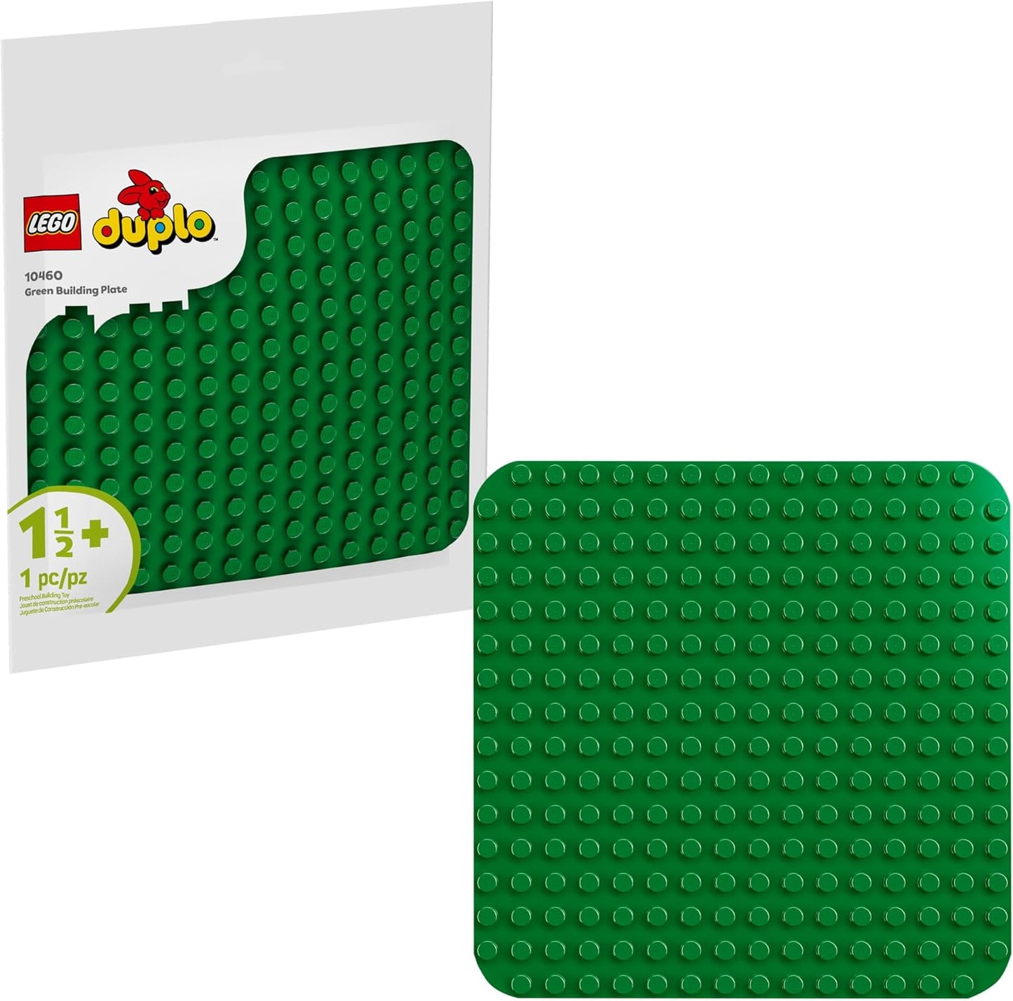 LEGO DUPLO Green Building Plate - Educational Toy for Toddlers