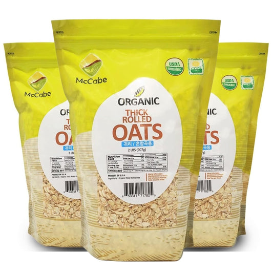 McCabe Organic Thick Rolled Oats - Healthy Breakfast Choice