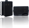 Passive Outdoor Speakers Wired Waterproof 3.5in 3-Way 200W - Durable