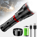 SKYFIRE Brightest Flashlight High Lumens with Ignition Lens - Outdoor
