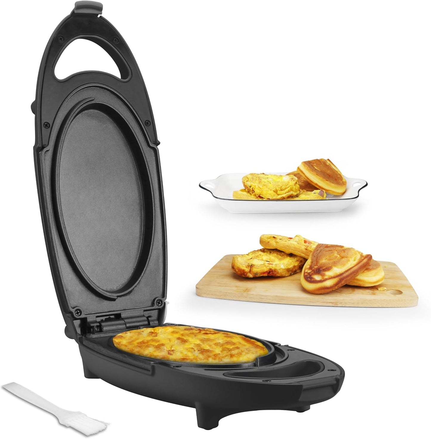 Baker's Friend Electric Omelette Maker for Quick Breakfasts