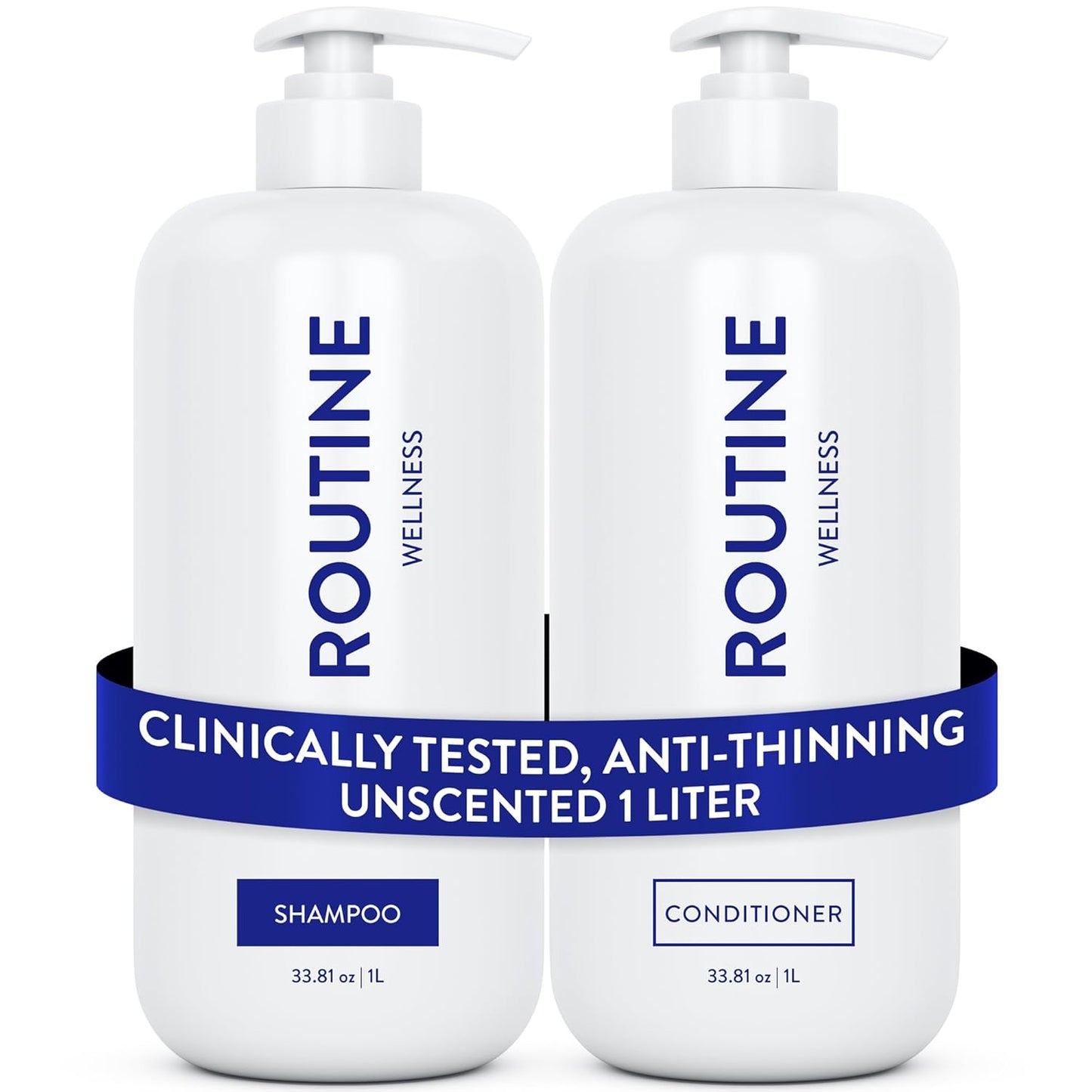 Biotin Shampoo and Conditioner Set for Thinning Hair Care
