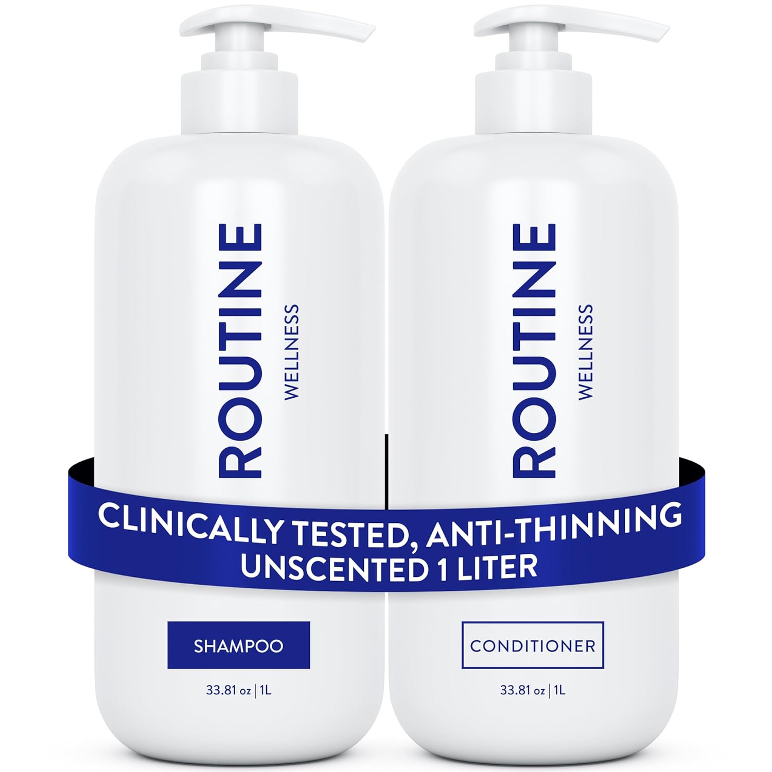 Biotin Shampoo and Conditioner Set for Thinning Hair Care