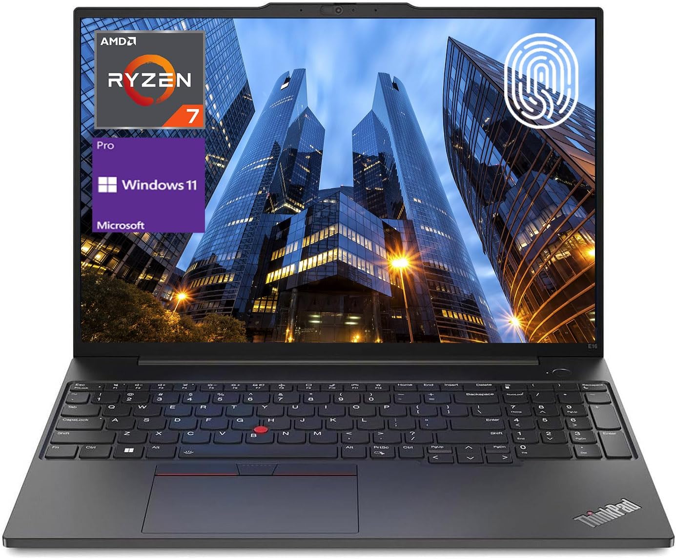 LENOVO ThinkPad E16 Gen 1 Business Laptop with AMD Ryzen 7