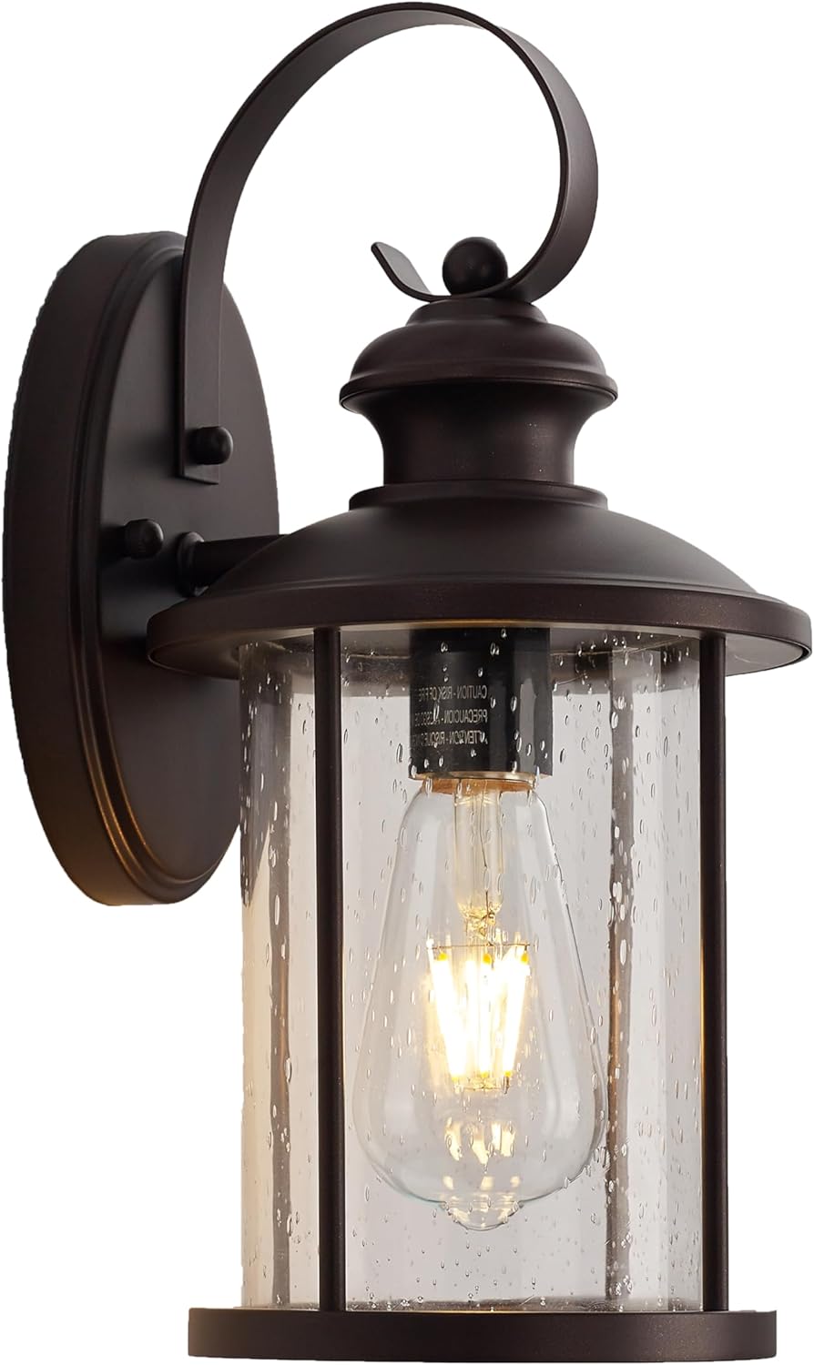 Oil Rubbed Bronze Outdoor Wall Light Fixtures for Entryways
