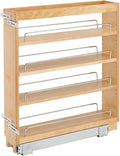 5 in Pullout Kitchen Cabinet Organizer Rack - Slim Slide-Out Storage