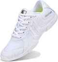 TUOTOM Girls White Cheer Shoes Youth Competition Dance Sneakers