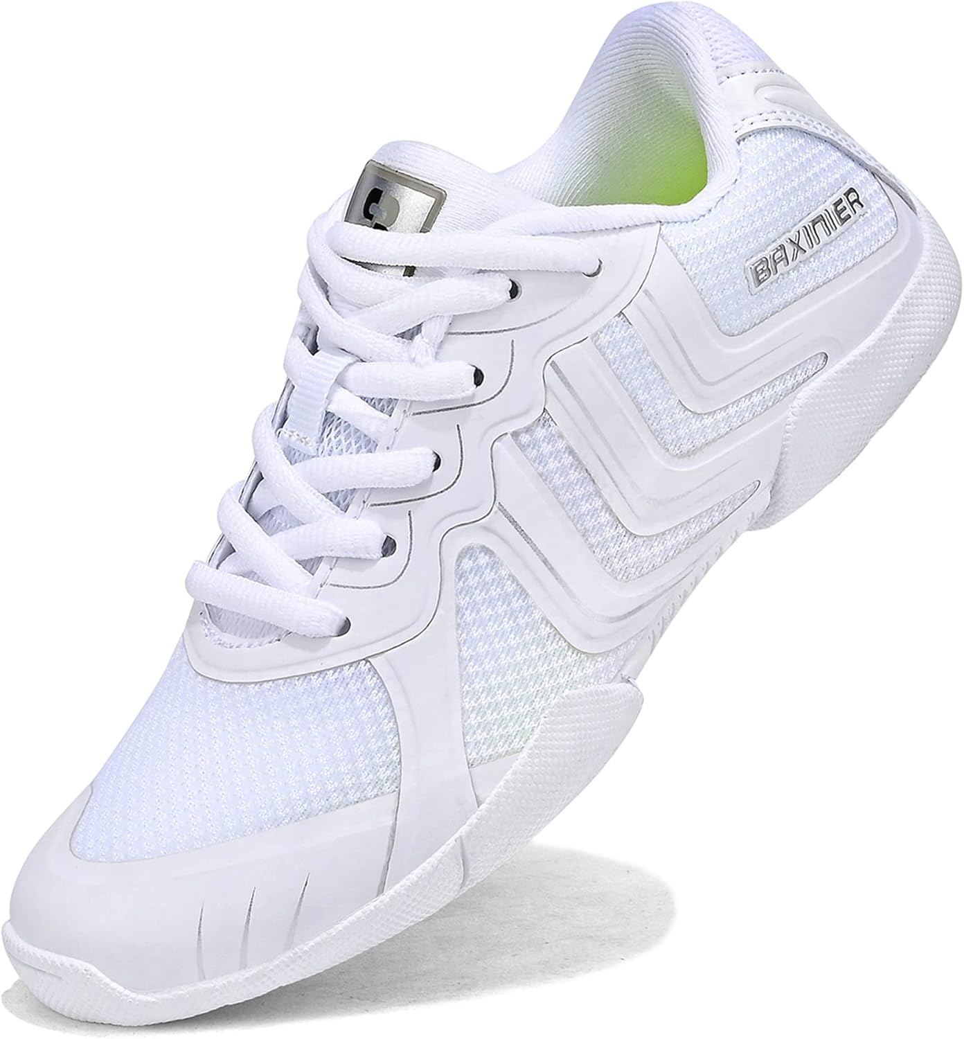 TUOTOM Girls White Cheer Shoes for Dance and Athletic Training