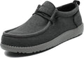 Wide-Shoes for Men Slip On Loafers - Comfortable Arch Support 1TAZERO