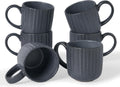 Famiware Coffee Mugs Set of 6 - Starlight 11 oz Ceramic Cups