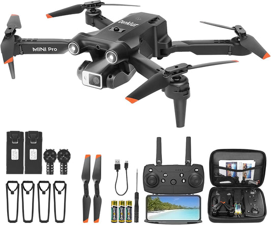 1080P HD Camera Mini Drone: 3D Flips, 3 Speeds