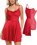 Popilush Mini Corset A-Line Party Dress - Shapewear Tummy Control