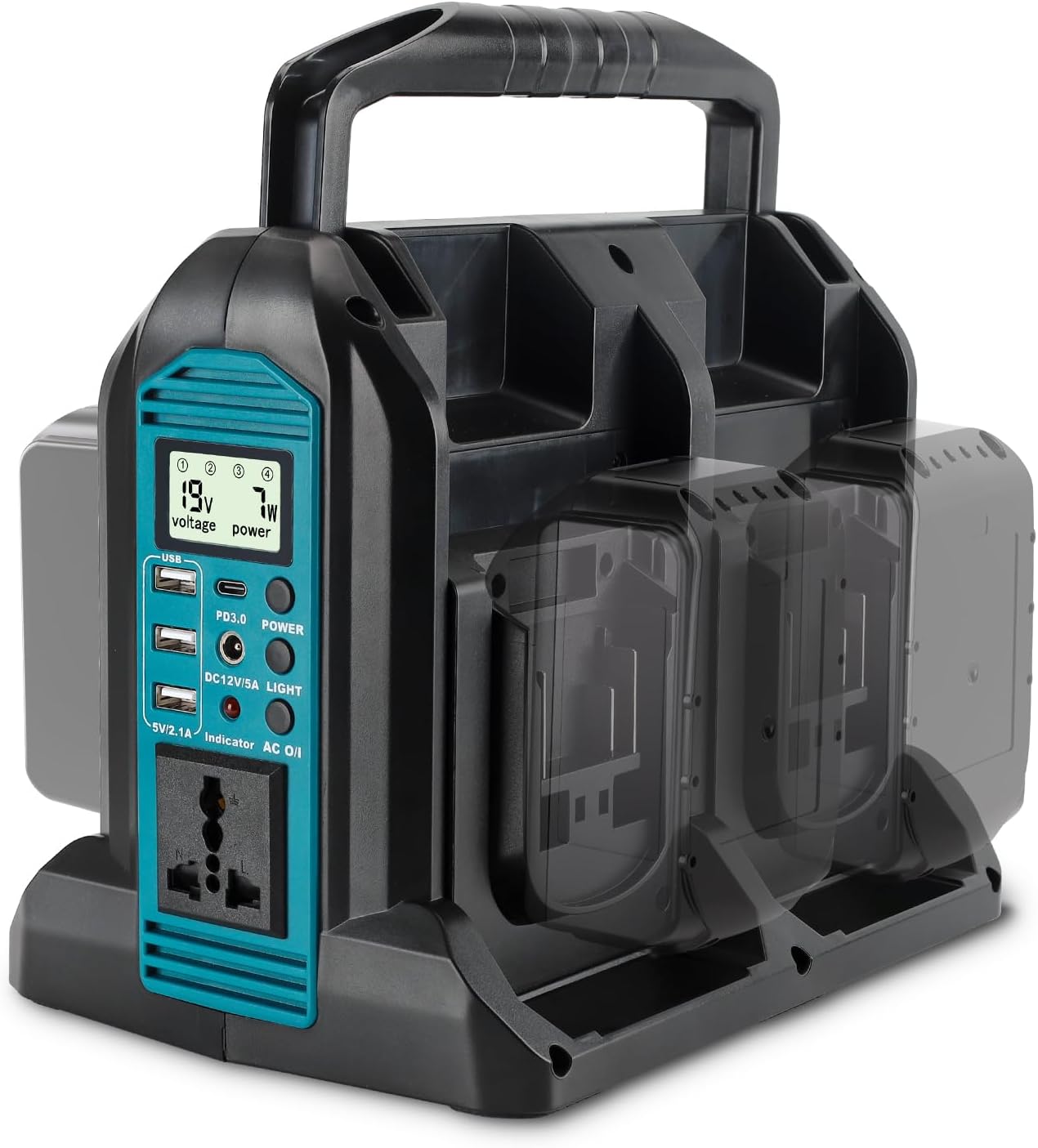 Portable Power Station for Makita 18V Battery - Hipoke Inverter