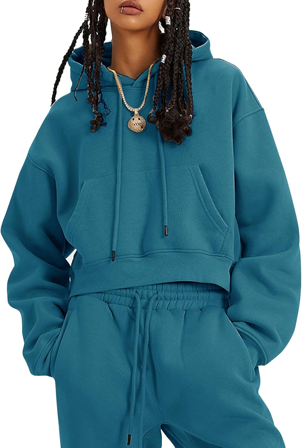 Kissonic Women's Fleece Jogger Sets for Stylish Comfort