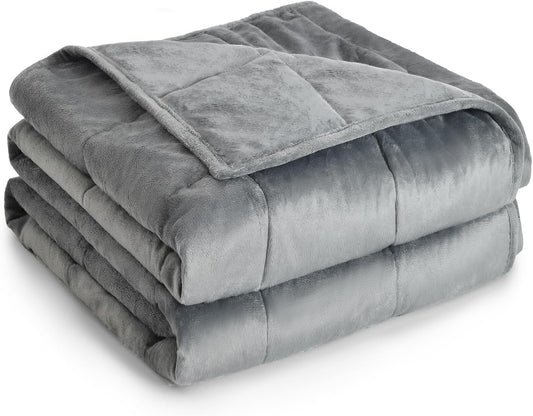Topblan Weighted Blanket Twin Size 12lbs for Ultimate Comfort