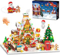 Advent Calendar 2025 Gingerbread House Mini Building Set - 24-Day