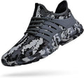 Men's Non Slip Gym Sneakers Lightweight Breathable Athletic Shoes