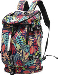 Kalesi Floral Gym Duffle Bag Backpack 4 Ways - Lightweight, Waterproof