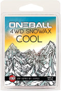 One Mfg 4WD Snowboard & Ski Wax 165g Bar - Cool/Universal Performance