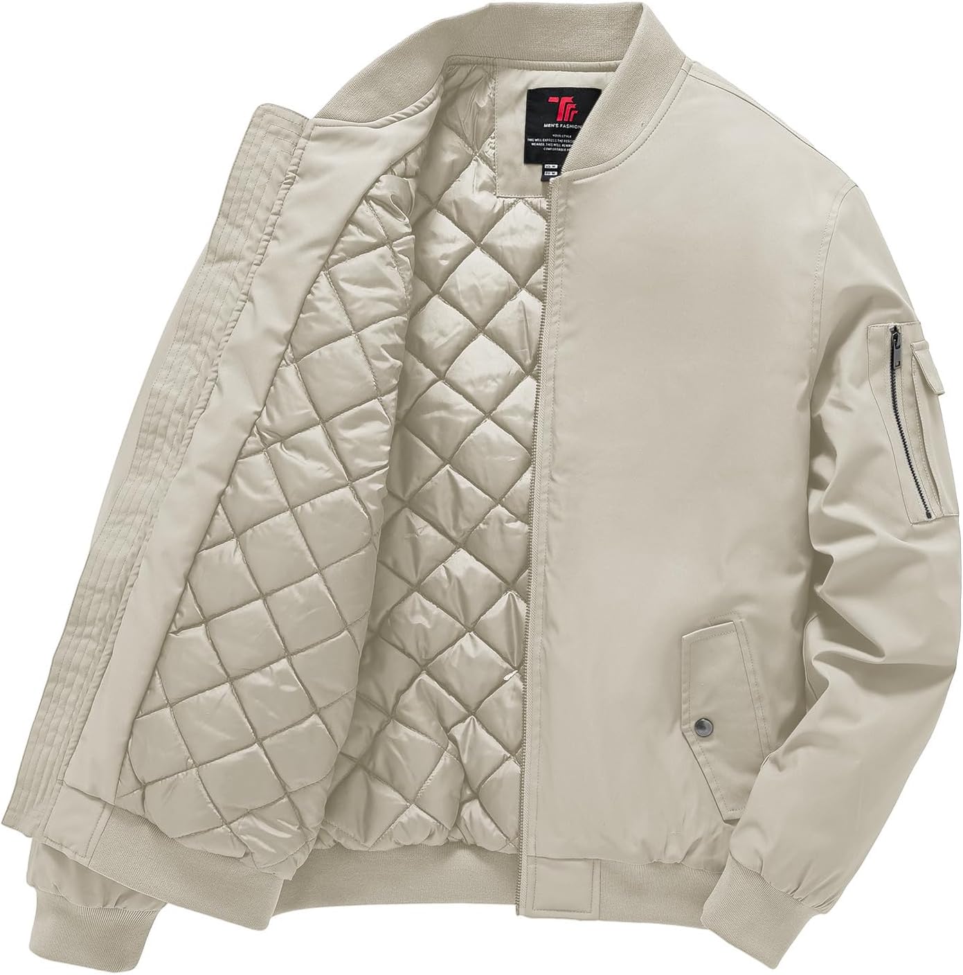 Gopune Men's Windproof Bomber Jacket for Stylish Winter Wear