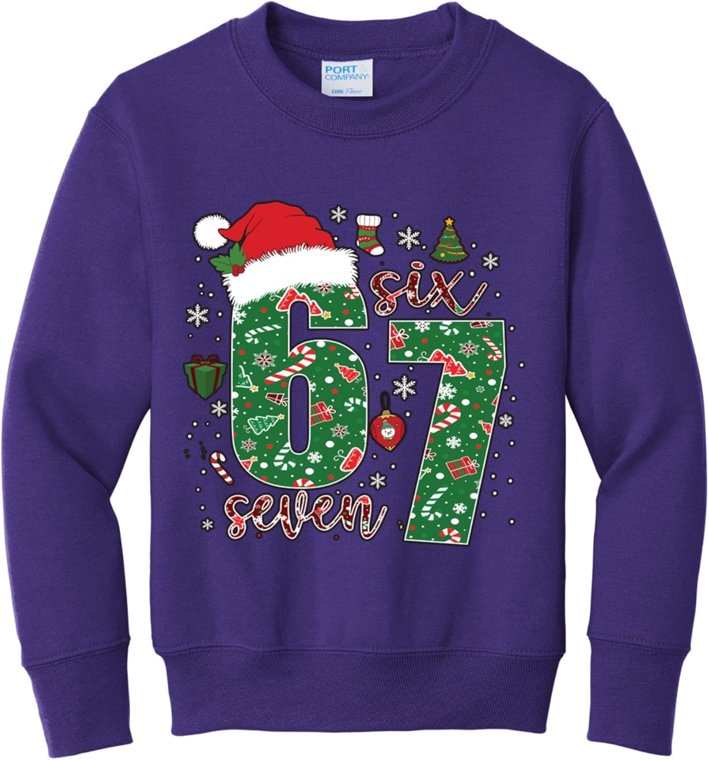 Funny Christmas Sweater for Kids - Ugly Holiday Crewneck