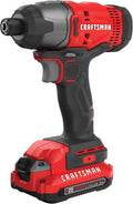 CRAFTSMAN 20V MAX Impact Driver Kit - Compact High Torque Tool