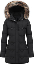 Women's Waterproof Insulated Long Parka - Detachable Hood